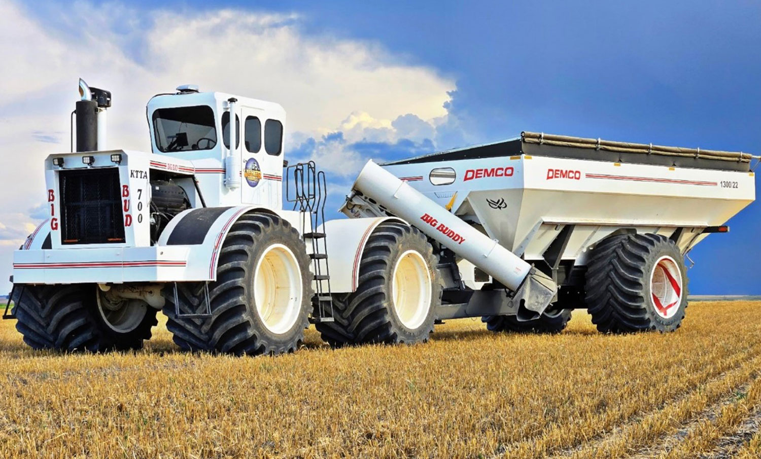 See Welker Farms Rebuilt Big Bud and Demco Big Buddy at Farm Progress 2025