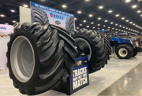 LSW1400 Custom Flo Grip Debuts at the 2023 National Farm Machinery Show