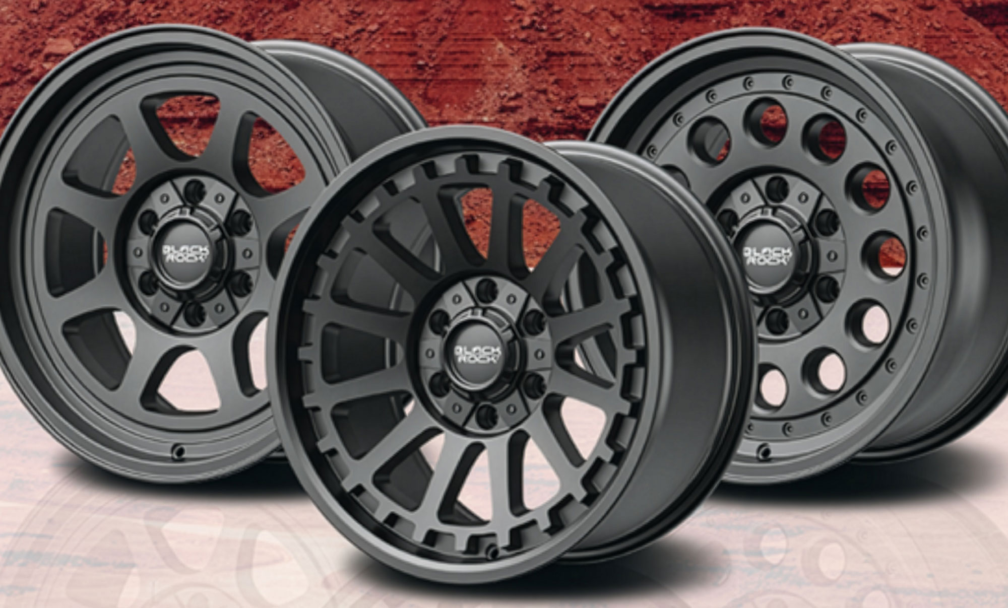 New Black Rock Aluminum Wheels from Titan