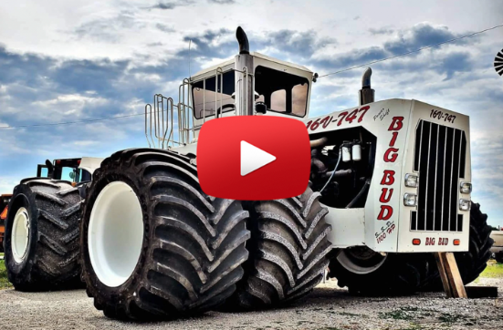 big bud 747 Titan Goodyear Farm Tires Video